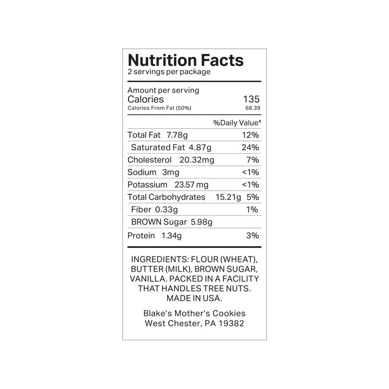 NEWPORT MANSIONS BROWN SUGAR SHORT BITES | six 2.2 oz. pouches
