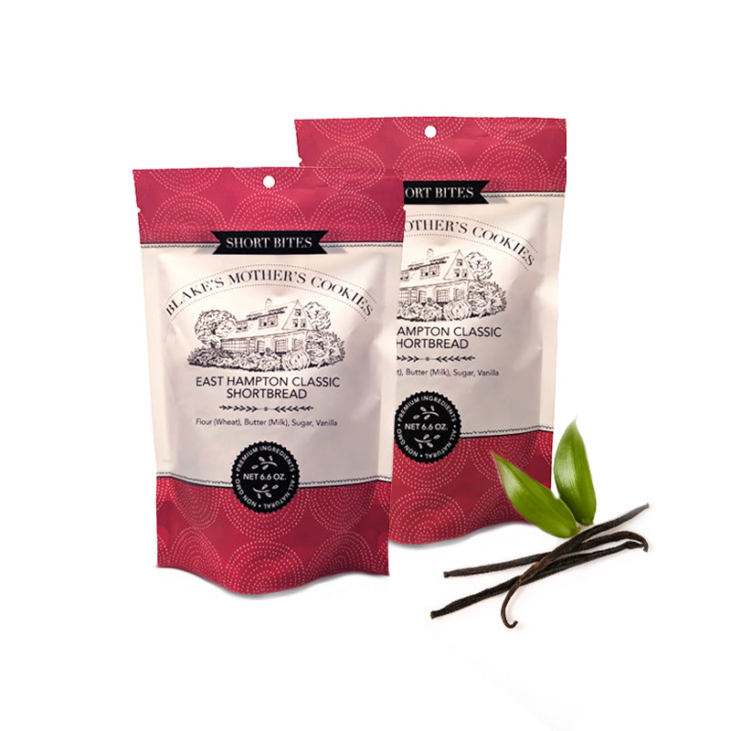 Product detail for Blake's Mother's Cookies 6.6-oz. Short bites pouches with vanilla beans 